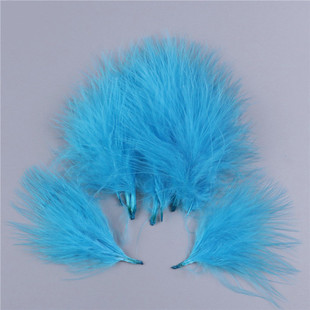 Factory supply turkey feather DIY color vascular feather accessories decorative feather wholesale