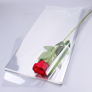 cellophane plastic opp film transparent flower wrapping paper baking bouquet flower mud water retention floral flower wrapping material factory