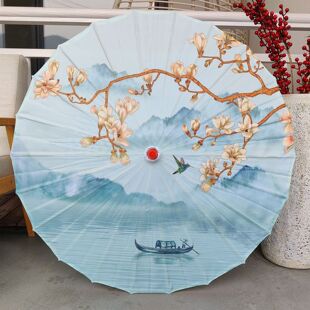 Xia Hui World Fireworks Dance Umbrella with 70cm Chinese Style Oil Paper Umbrella Antique Umbrella Classical Dance Umbrella Doug Kun