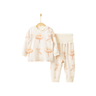Baby Clothes Children's Four Seasons Home Clothes Baby's Spring and Autumn Full Print Pajamas suit Boys and Girls Home Clothes Set
