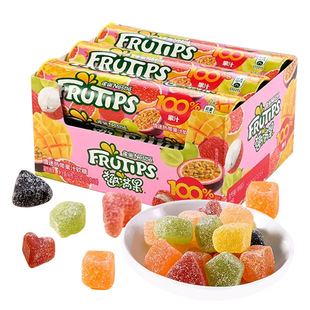 Xu Fuji Fun Fruit Fudge 60g Blackcurrant Mixed Fruit Gummy Children's Snacks