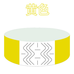 Dupont Paper Bracelet Disposable Children's Paradise Hospital Paper Ticket Amusement Park Wristband Manufacturer Independent Station Cross-Border