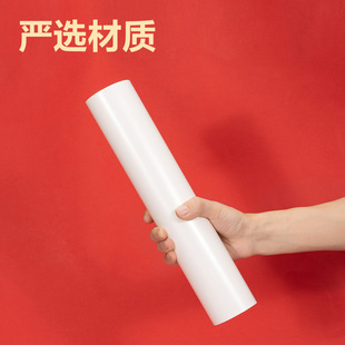 Deli stationery rotating rod clip connecting three yuan student examination paper office data rod clip transparent storage clip