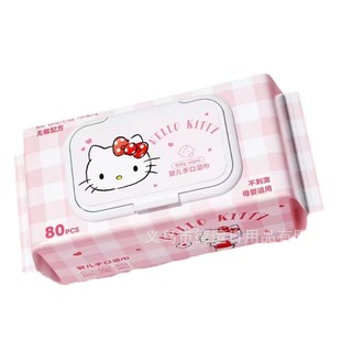 Салфетки серии Sanrio 80 большой откачки одноразовые утолщенные детские ручные салфетки
