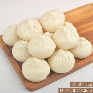 steamed stuffed bun model simulation small steamed bun fake crab roe soup bun model breakfast food food props decoration steamed bun ornaments