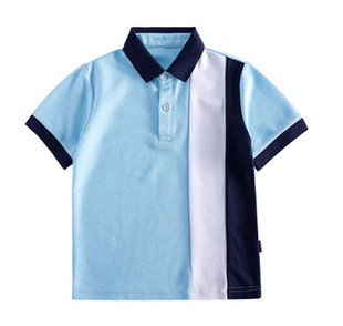 Kindergarten Uniform Bottoming Shirt Class Uniform Long-Sleeved Polo Shirt Short-Sleeved Summer Primary School Uniform Pullover T-Shirt Summer