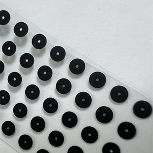 Lens Soma Shading Sheet Pet Black Mylar Sheet Medical Endoscope Fiber Optic Communication Round Soma Shading Sheet
