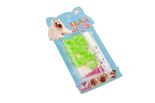 Pet Nail Set Fashion Color Dog Nail Cap Soft Dog Paw Anti-scratch Pet Curved Nail Set