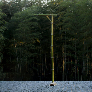 Bamboo Rack Lantern Rack Chinese Style Beauty Chen Guofeng Wedding Decoration Props Decoration Landscape-making Bamboo Rack Bamboo Rack Bamboo Rack