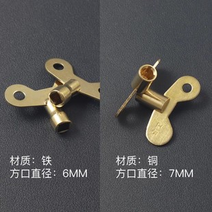 Outdoor quick-opening faucet with lock key anti-theft Water anti-theft key switch accessories quick-opening faucet handle