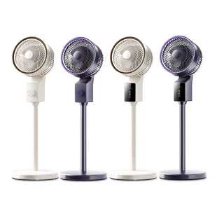 New voice air circulation fan household vertical remote control timing left and right shaking mute electric fan floor fan