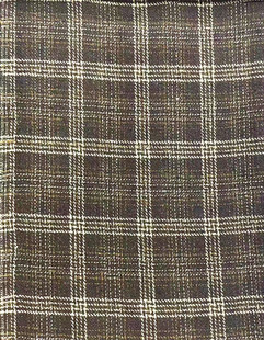 Woolen tweed in stock plaid coat clothing/shoes and hats/luggage fabric Shaoxing supply