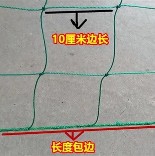Plant Bitter Gourd Net Gardening Planting Climbing Rose Luffa Vine Rack Net Grid Climbing Vine Net Climbing Net Melon and Fruit