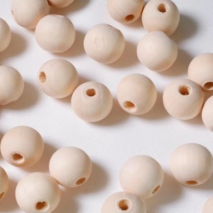 in stock wood wood beads 6-50mm handmade beaded log color loose beads lotus round beads diy jewelry accessories