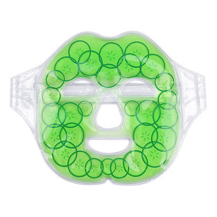 Cross-border hot sale pvc gel ice mask soft skin-friendly face care cooling hot and cold mask eye mask