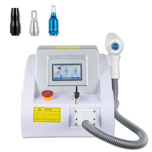 Cross-border desktop light-sensitive non-invasive eyebrow washing machine for lightening spots and moles, black face doll rejuvenation machine for washing red and blue eyebrow tattoo washing machine