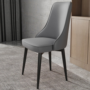 Dining Chair Home Modern Simple Restaurant Chair Comfortable Backrest Iron Dining Table and Chair Nordic Light Luxury Hotel Chair