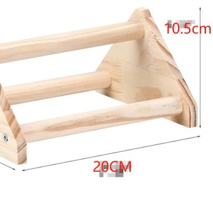 Parrot Stand Bird Stand Pet Chicken Wooden Stand Big Cock Hen Stand Training Toys Wholesale