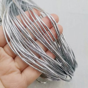 Грязные косы для волос шнур diy аксессуары 2024 Красочные золотые и серебряные шелковые шнуры