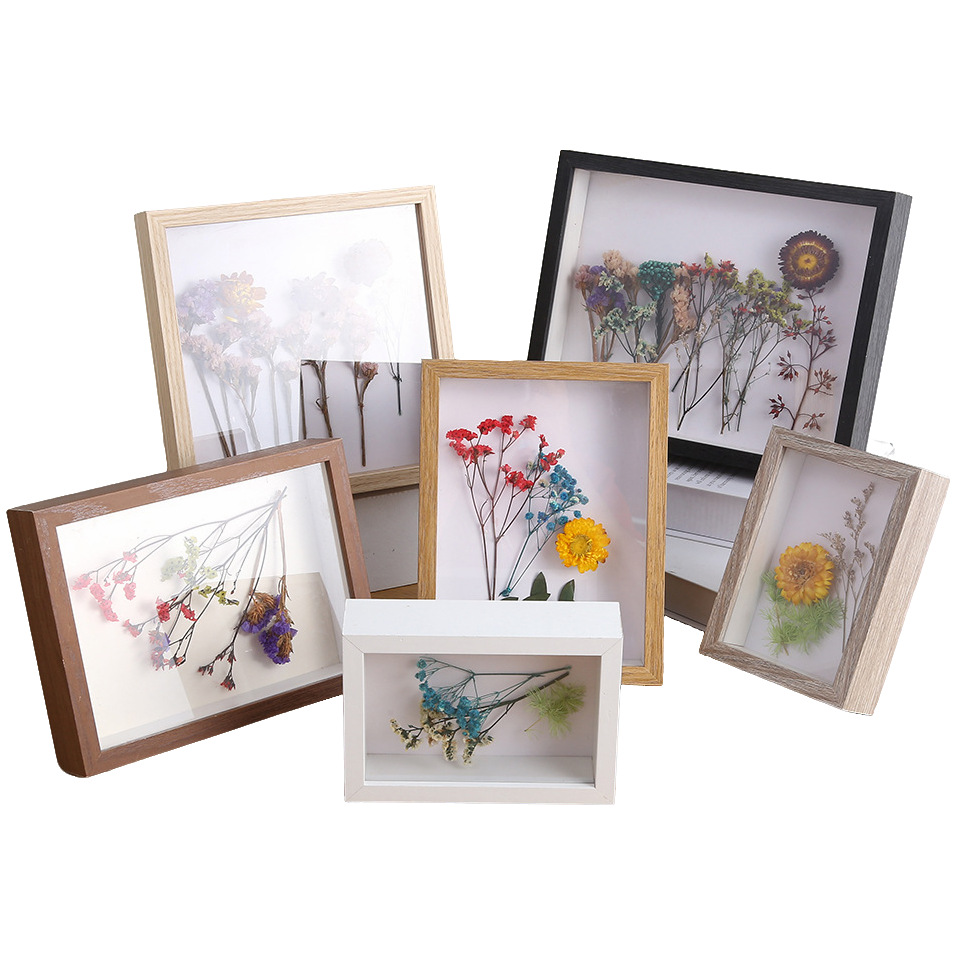 Fancyes Shadow Box Picture Frame With Plexiglass Cover,Photos,Clear
