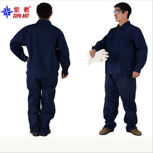 Zixi ZX-100354 Shanghai Factory Acid and Alkali Resistant Protective Clothing Acid-proof Work Clothes Acid and Alkali Resistant Clothing