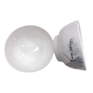 1 A 2 A 5 a 10 yuan shop 4.5 inch apricot leaf salad bowl ceramic bowl wholesale ceramic tableware 31040 ceramic