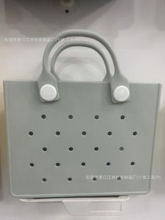 Cross-border Hot Bogg Hole Bag Felt-proof EVA Crossbody Bag DIY Women's Handheld Briefcase Simple Fashion