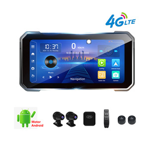 6,25-дюймовый мотоцикл Android навигатор GPS Bluetooth беспроводной Carplay4 G беспроводной сети двойной записи