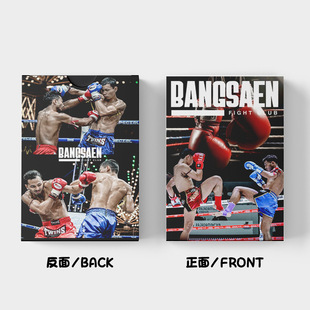 Новые 30 двухсторонние карты Bangsaen FightClub Вокруг Муай Тай поздравительные открытки Коллекционные карты LOMO карты