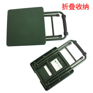 Outdoor Portable Folding Chair Multifunctional Study Stool Fishing Exam Folding Stool Writing Chair Camping Study Chair