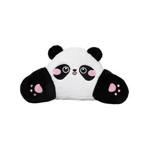 Blue Rain Original Car Seat Cute Panda Comfortable Warm Car Seat Cushion Winter Cartoon Decorative Car Seat Cover
