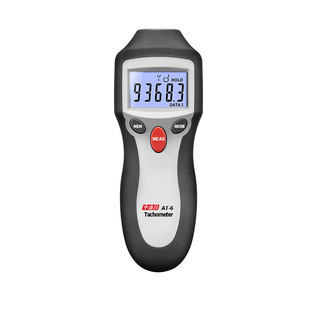 CEM Huashengchang Tachometer AT-8 Photoelectric Non-contact Dual-use Digital Tachometer Line Speed Test Instrument AT6
