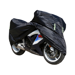 210D Oxford Cloth Motorcycle Cover in stock Foreign Trade Sunscreen and Rainproof Motorcycle Cover Oxford Cloth Thickened Car Cover