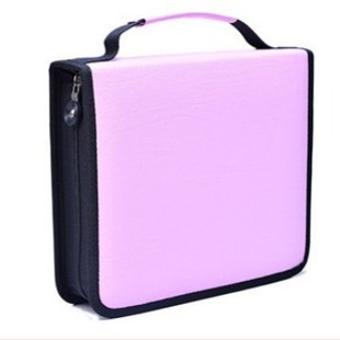 New Amazon Large Capacity Pencil Bag Solid Color 150 Holes pu Pencil Bag Square Pencil Bag Multifunctional Student Stationery