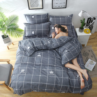 100 Pure Quilt Cover Single Piece 1.5x2.0 Student Dormitory Bed Single Quilt Cover 180x200x230 Double Cotton