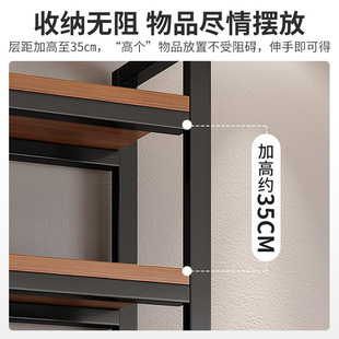 Shelf shelf multi-layer storage rack household shelf display rack supermarket warehouse balcony storage rack cosmetics