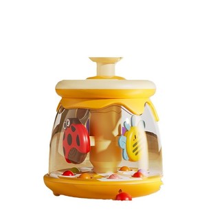 Children's Insect Rotating Jumping Ball Press Toy Rolling Ball Baby Early Education 6 Months Children's Toys 1-2 Years Old
