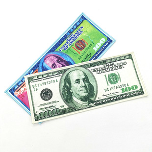 US Dollar Cloth Sticker US Dollar Coin Printed Banknote Creative Cloth Sticker DIY Sweater Coat Patch Clothes Accessories