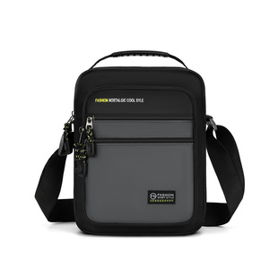 Cross-border Men's Bag Satchel 2024 New Multi-use Shoulder Portable Men's Bag Lightweight All-match Crossbody Bag Outgoing Shoulder Bag