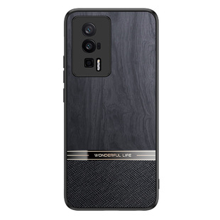 For Red Rice K70 Extreme Edition Mobile Phone Case New K60e Imitation Wood Grain and Leather K70 Lens All-inclusive Redmi K5