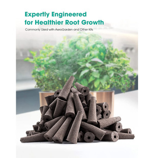 Cross-border soilless culture planting carbon biochar cotton planting sponge seedling block peat soil round