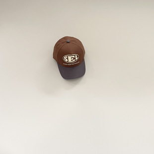 American Personality Letter Children's Cap Children's Baby's Ear Protection Sunshade Baseball Cap Boys and Girls Hat