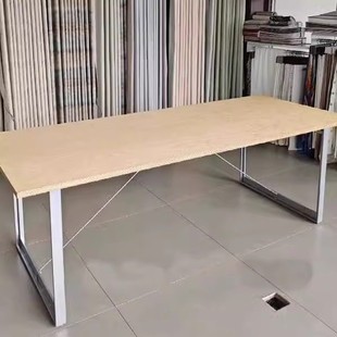Rectangular Birch Workbench Ocean Board Office Desk Large Board Table Living Room Coffee Shop Leisure Table Long Tea Table