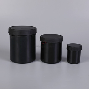 Sealed wide-mouth HDPE plastic cans 150ML spiral cans cans food packaging cans PP factory direct 350ml