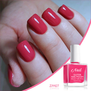Non-baking Water-based Nail Polish Non-baking Quick-drying Solid Color Tasteless Non-peeling Long-lasting Cross-border Children's Nail Glue Wholesale