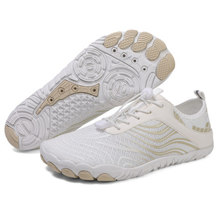 2024 New Cross-border Outdoor Tracing Shoes Beach Wading Anti-slip Shoes Barefoot Diving Shoes Swimming Riding Fitness Men