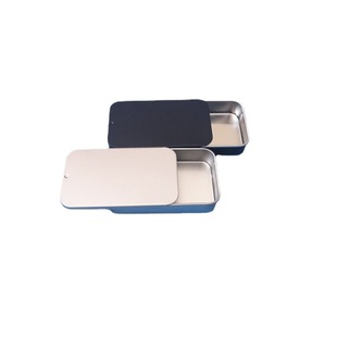 Black wholesale solid balm push-pull iron box solid eyebrow soap paste packaging box hand travel powder play Finger Set push-pull box