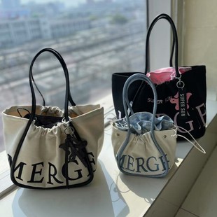 Thai Designer Brand Merge Joint Abina Limited Tote Mini Handbag Women's small size