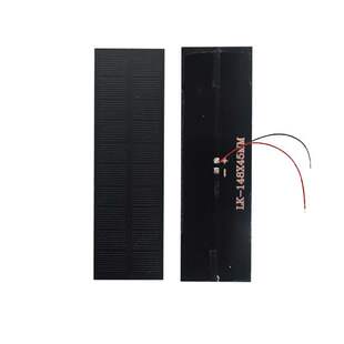 5V5.5V6V Solar Panel with Line Photovoltaic Panel Charging 3.2V3.7V18650 Lithium Battery DIY Power Generation Panel