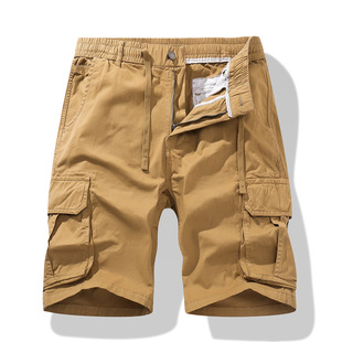 Men's summer Foreign trade work shorts new fashion brand five-point pants men's large size sports casual pants cross-border